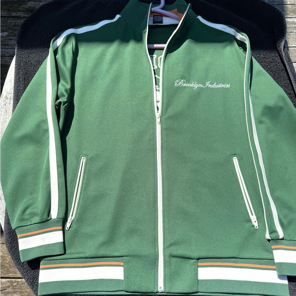 Brooklyn Industries Green Jacket with White and Orange Details - Picture 6 of 7
